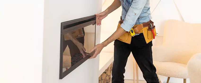Metal Fireplace Installation in Casper, Wyoming