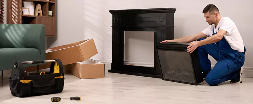 Old Rusted Metal Fireplace Repair And Replacement in Casper, WY